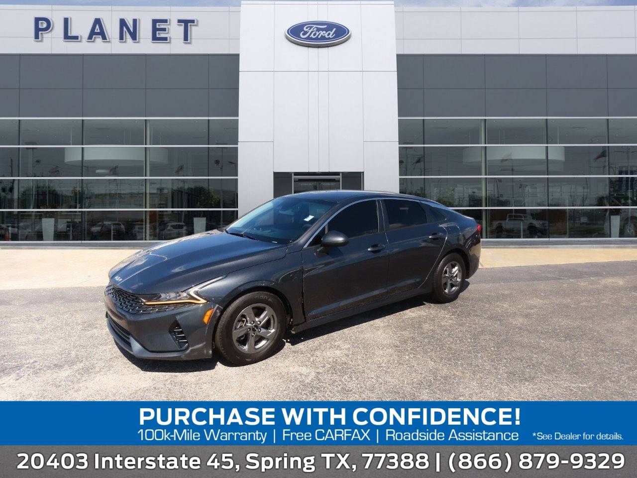 2022 Kia K5 LXS — Sedan — 73,519 mi — Spring, TX