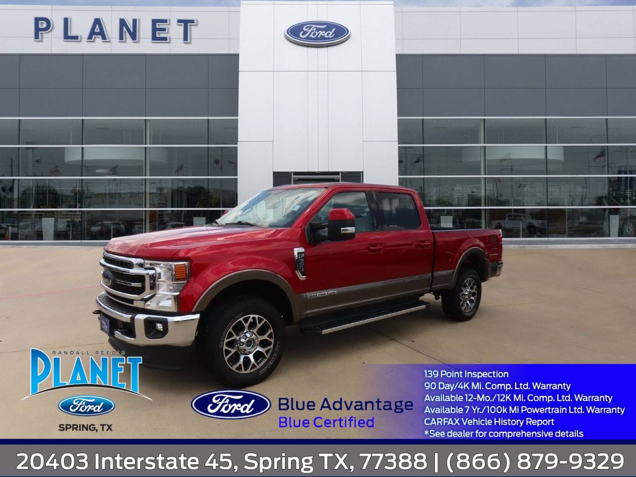 2021 Ford Super Duty F-250 LARIAT — Pickup Truck — 35,520 mi — Spring, TX