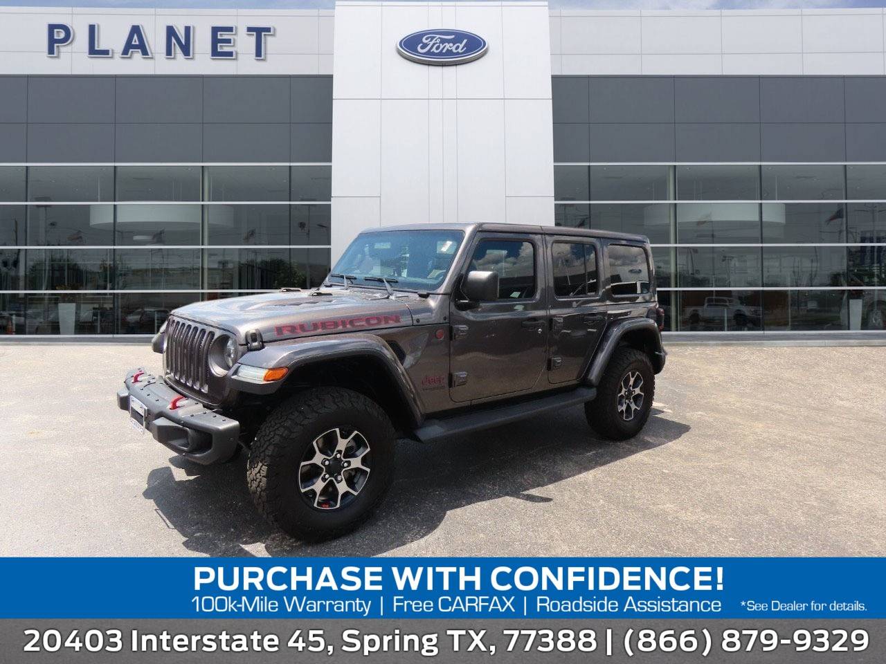 2019 Jeep Wrangler Rubicon — SUV — 48,783 mi — Spring, TX