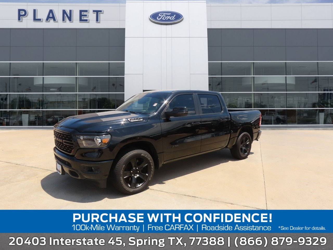 2022 Ram 1500 Big Horn — Pickup Truck — 58,491 mi — Spring, TX
