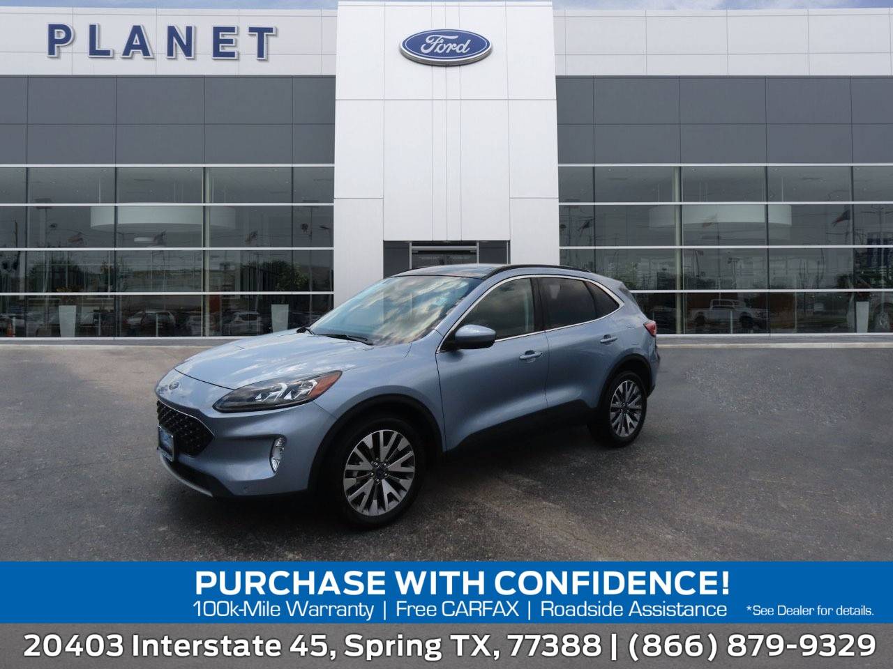 2022 Ford Escape Titanium — SUV — 18,339 mi — Spring, TX