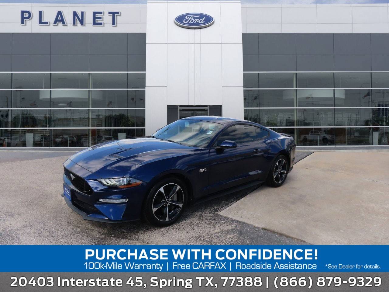 2018 Ford Mustang GT — Coupe — 49,376 mi — Spring, TX
