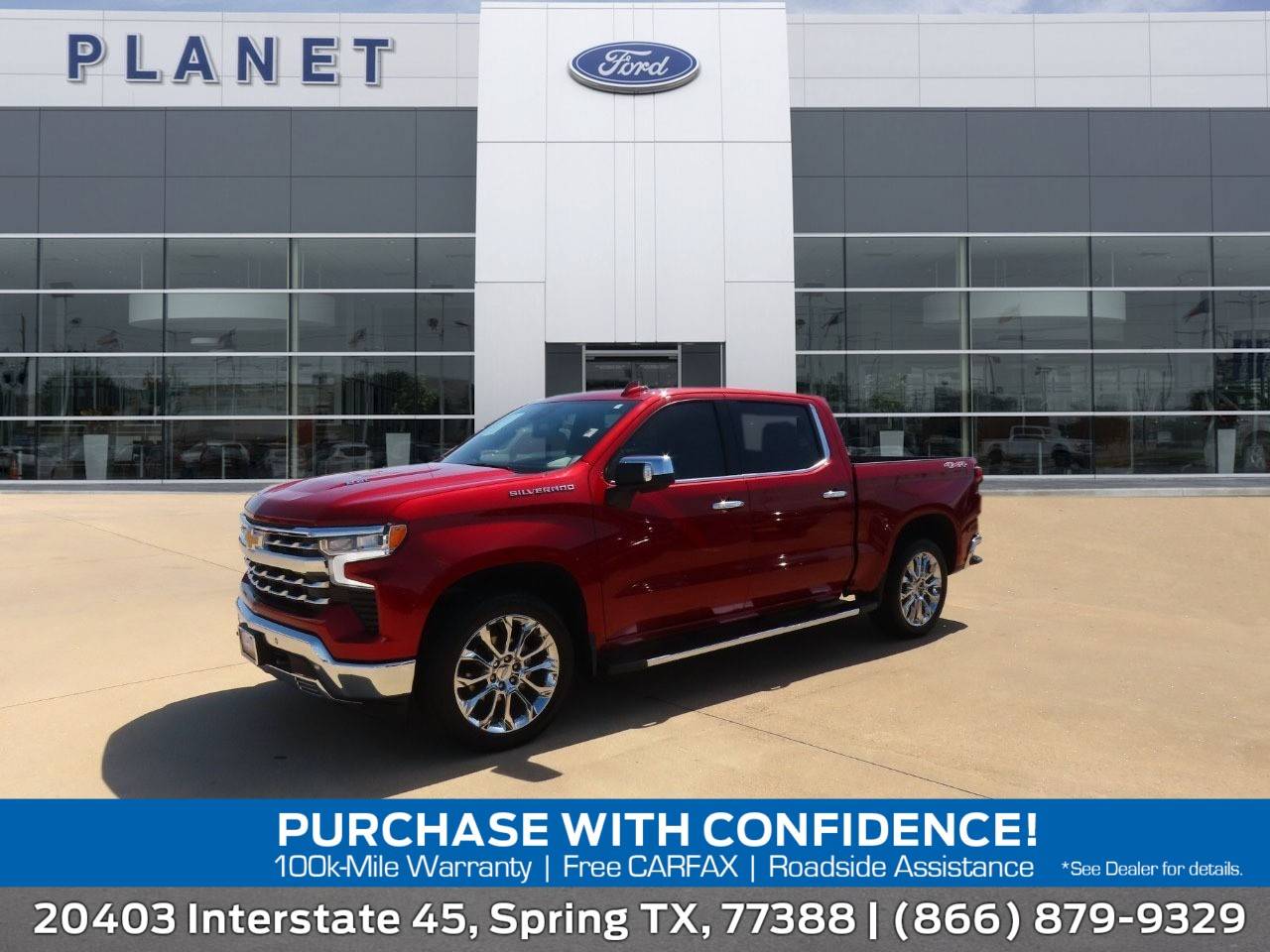 2023 Chevrolet Silverado 1500 LTZ — Pickup Truck — 24,902 mi — Spring, TX