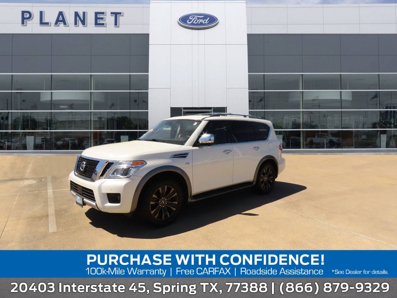 2018 Nissan Armada Platinum — SUV — 140,215 mi — Spring, TX
