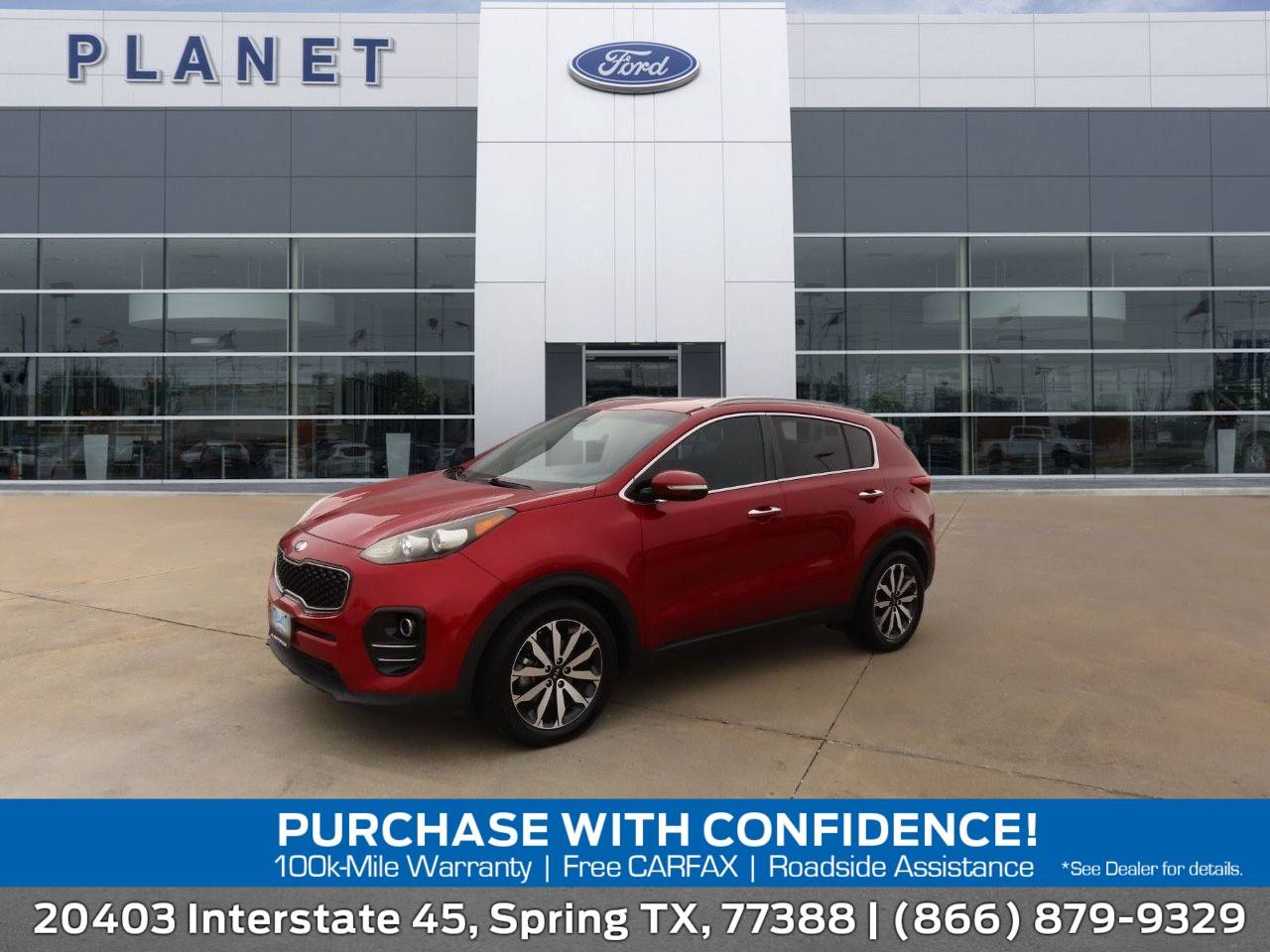 2018 Kia Sportage EX — SUV — 145,091 mi — Spring, TX