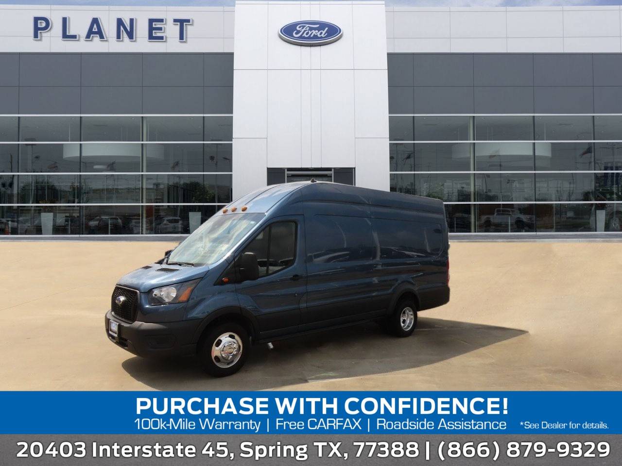 2023 Ford Transit Cargo Van T-350 HD — Cargo Van — 57,480 mi — Spring, TX