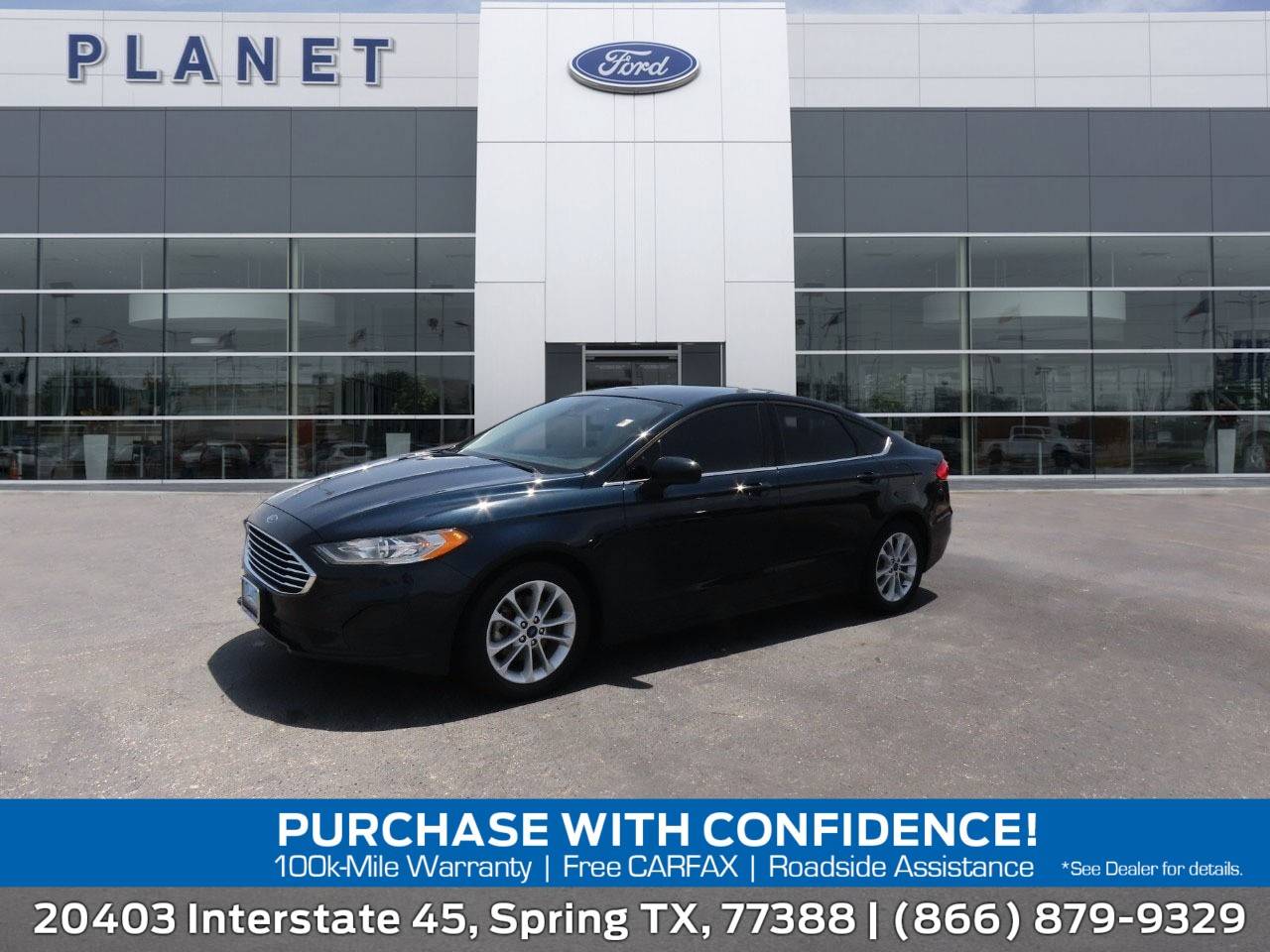 2020 Ford Fusion SE — Sedan — 65,285 mi — Spring, TX