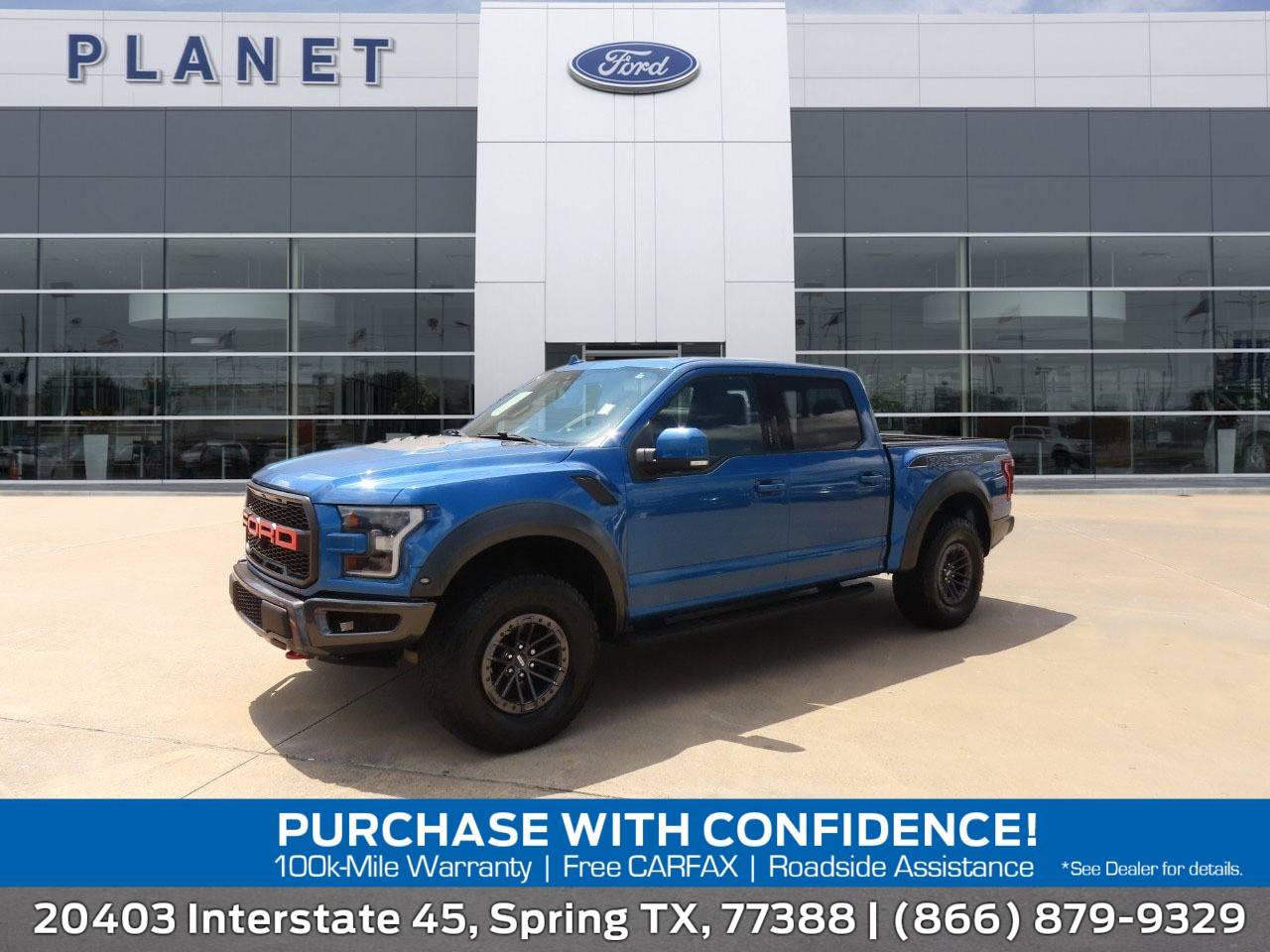 2019 Ford F-150 Raptor — Pickup Truck — 110,273 mi — Spring, TX