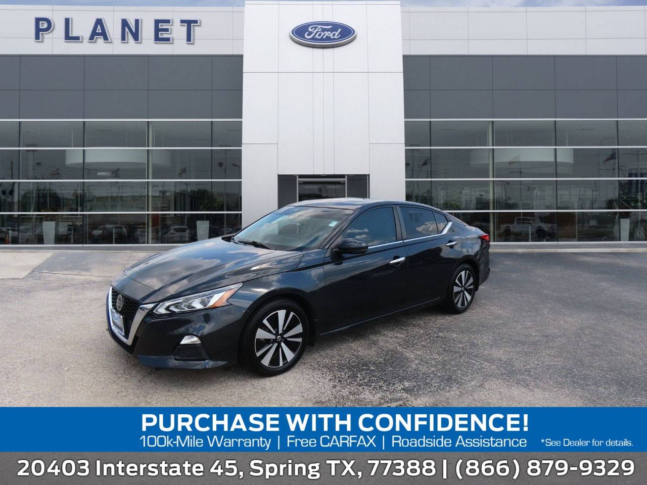 2021 Nissan Altima SV — Sedan — 45,561 mi — Spring, TX