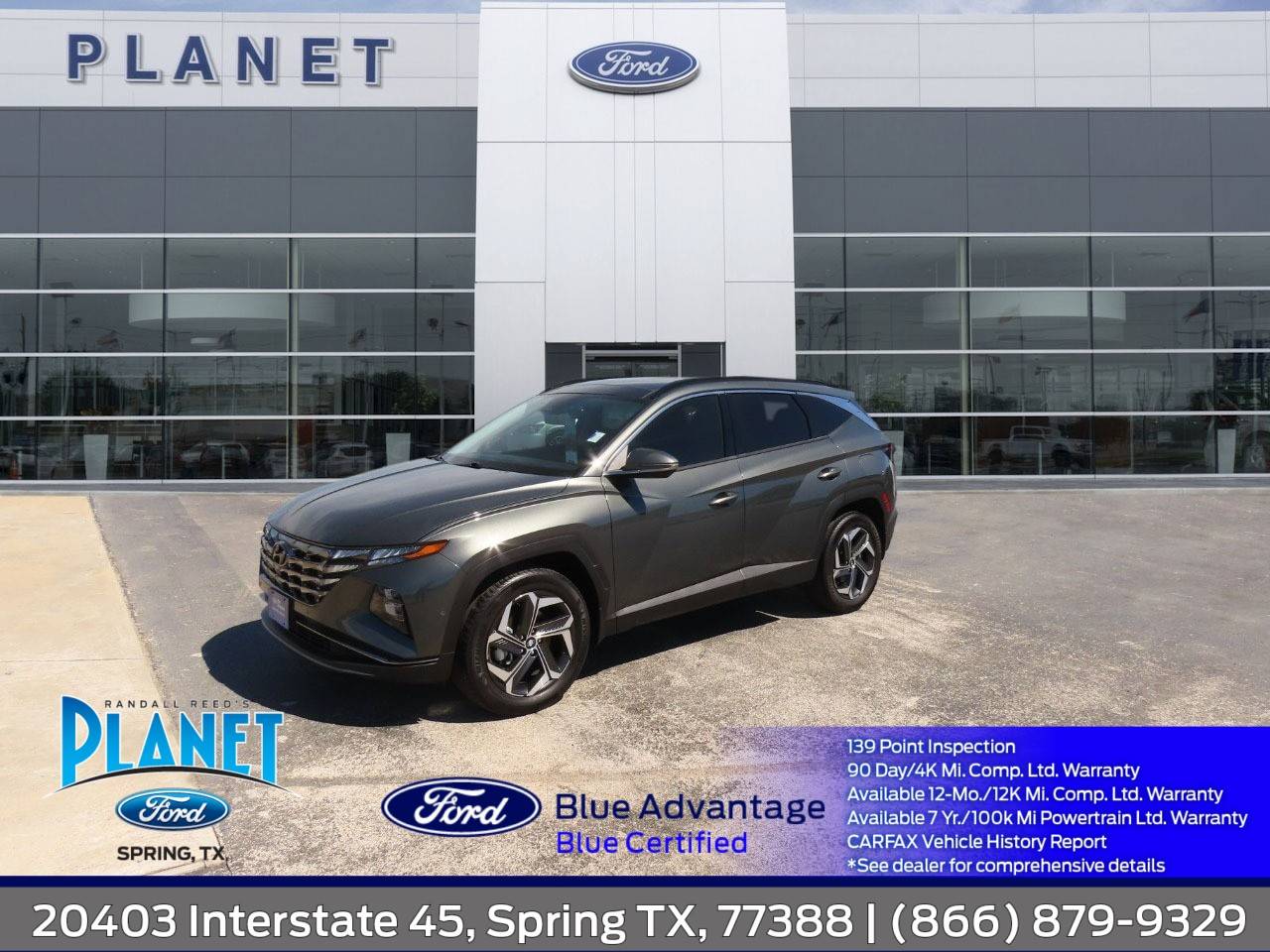 2023 Hyundai Tucson Hybrid Limited — SUV — 13,082 mi — Spring, TX