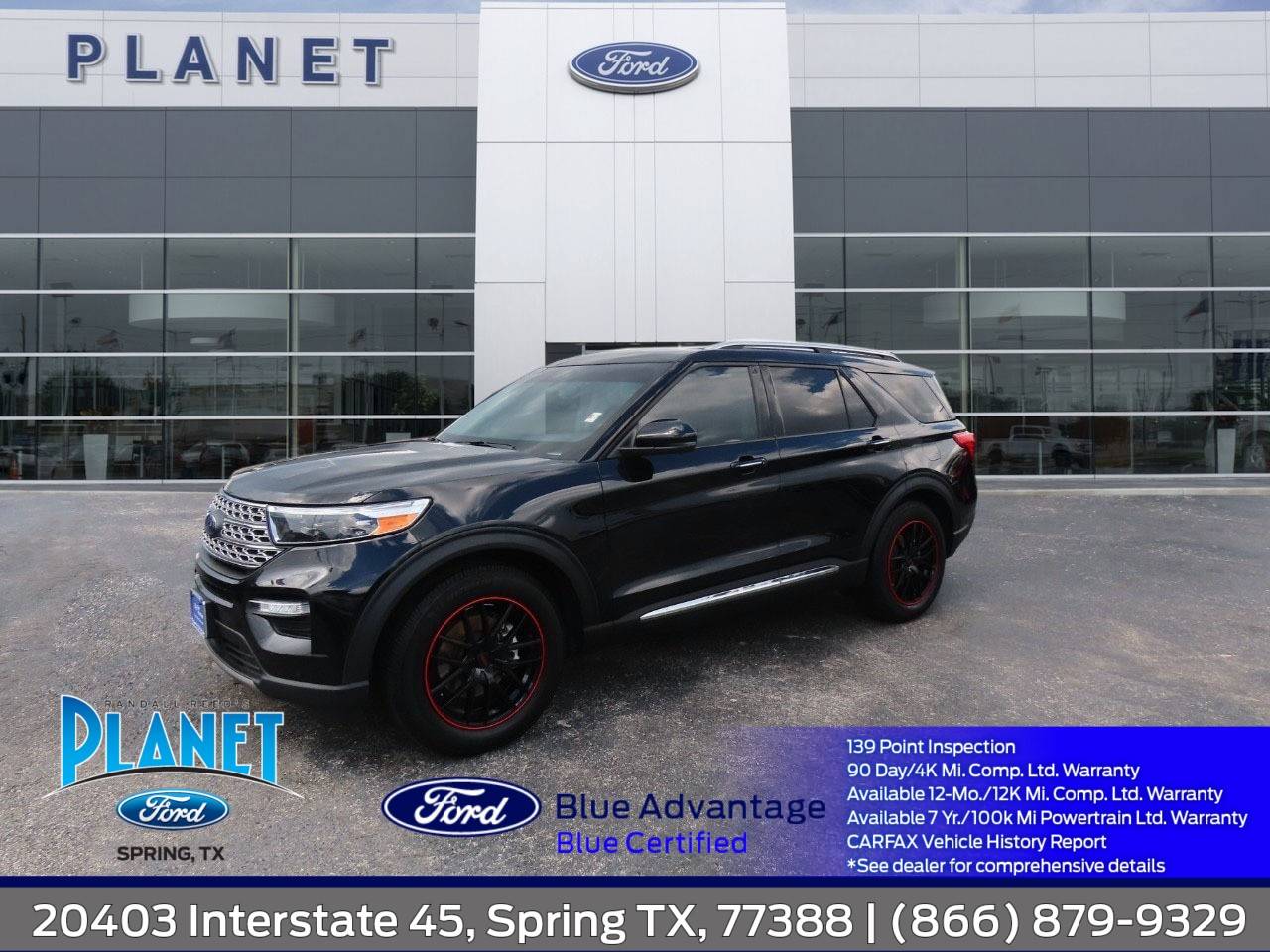 2022 Ford Explorer Limited — SUV — 67,315 mi — Spring, TX