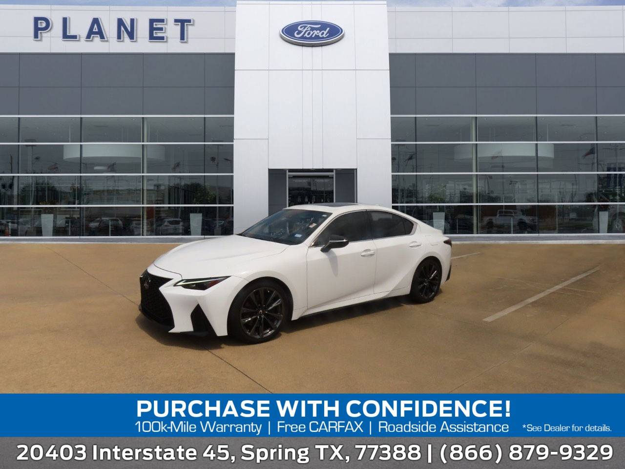 2022 Lexus IS IS 350 F SPORT — Sedan — 27,232 mi — Spring, TX