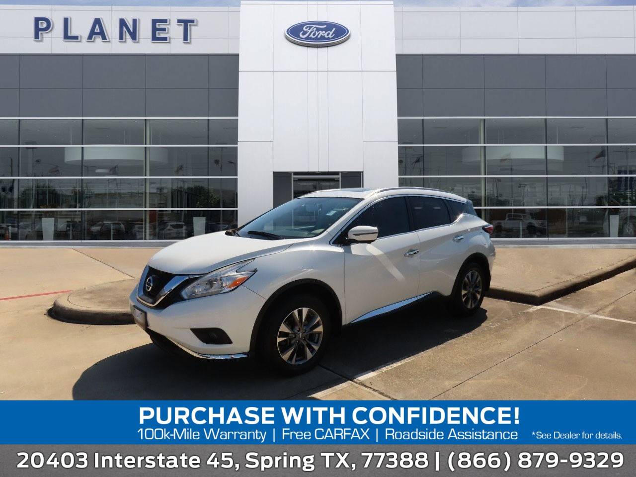 2017 Nissan Murano SL — SUV — 99,172 mi — Spring, TX