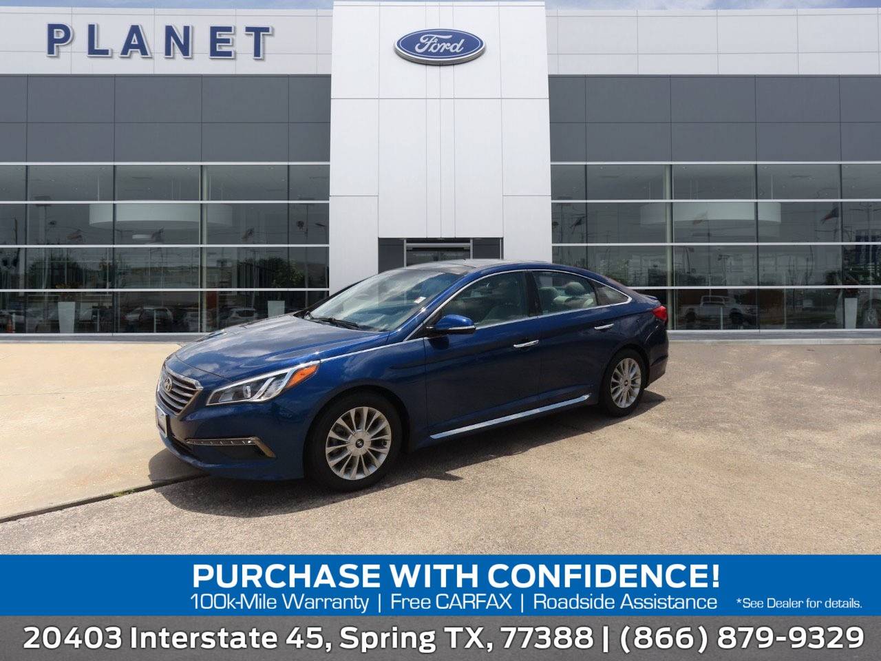 2015 Hyundai Sonata Limited — Sedan — 89,780 mi — Spring, TX