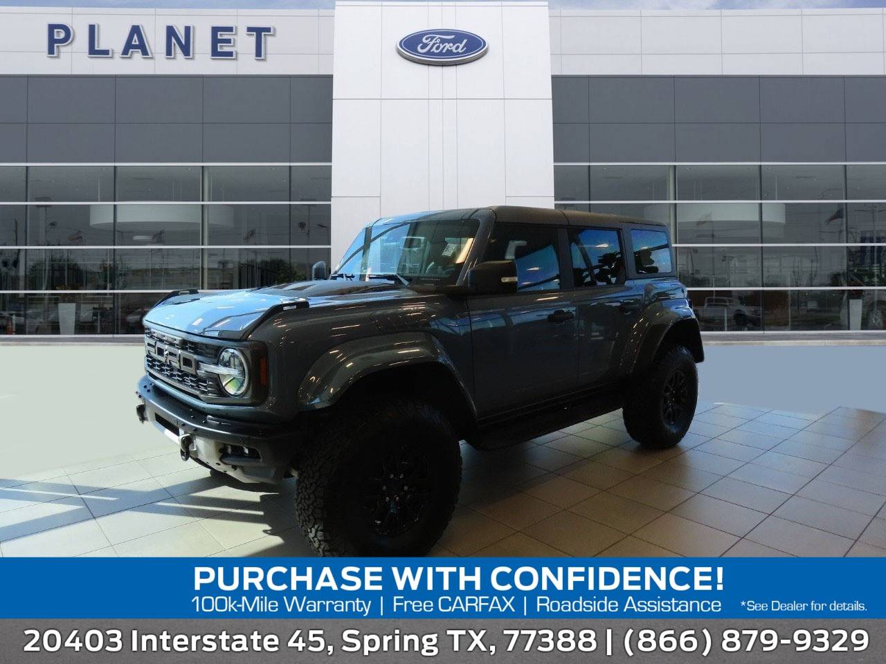 2024 Ford Bronco Raptor — SUV — 8,626 mi — Spring, TX