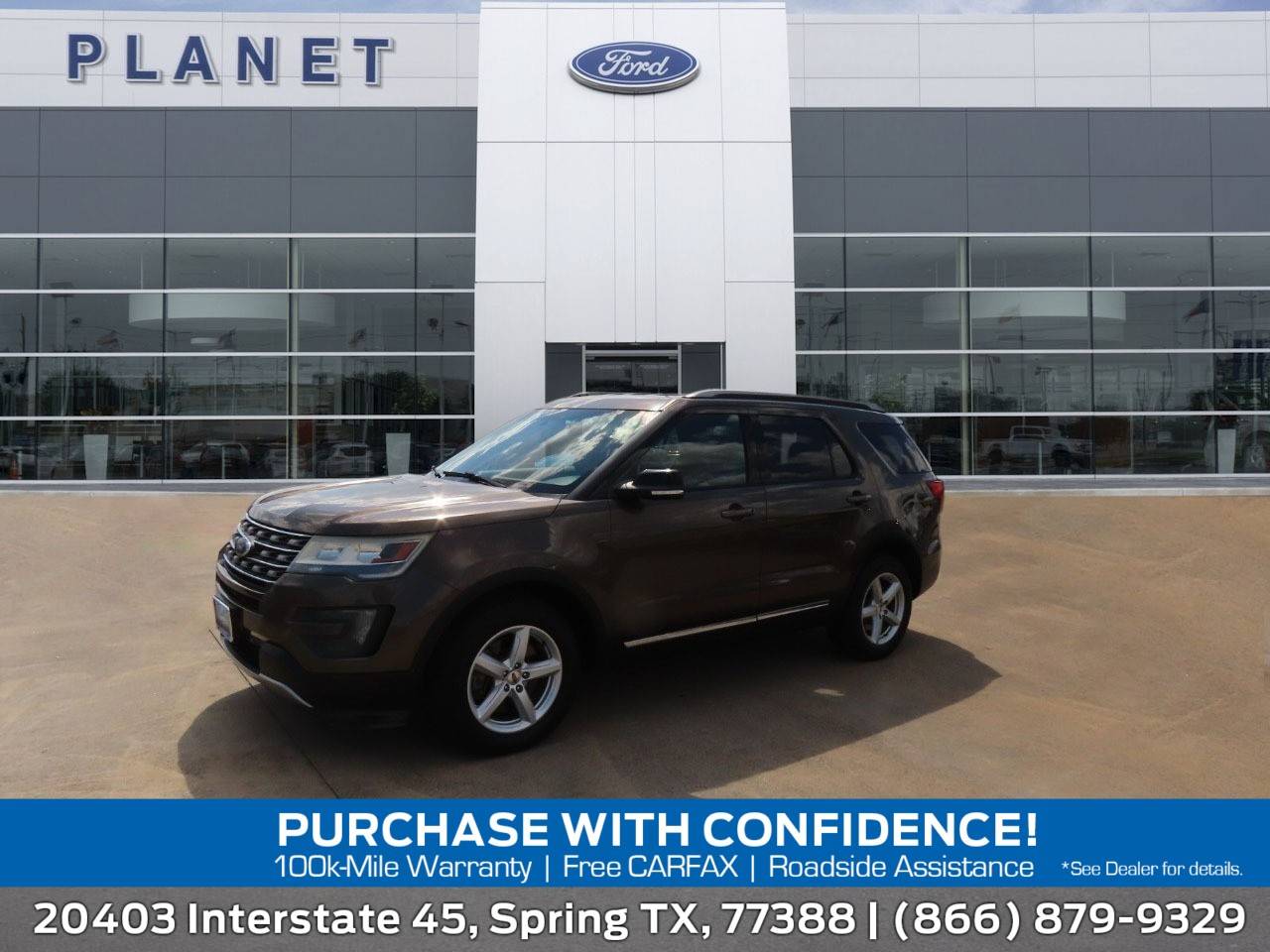 2016 Ford Explorer XLT — SUV — 131,373 mi — Spring, TX