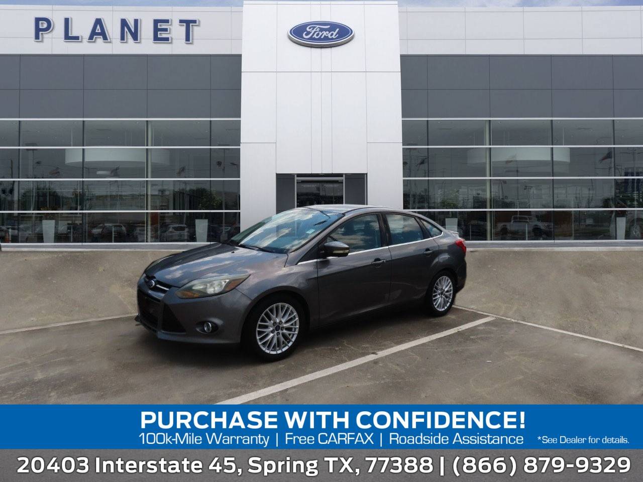 2014 Ford Focus Titanium — Sedan — 138,456 mi — Spring, TX