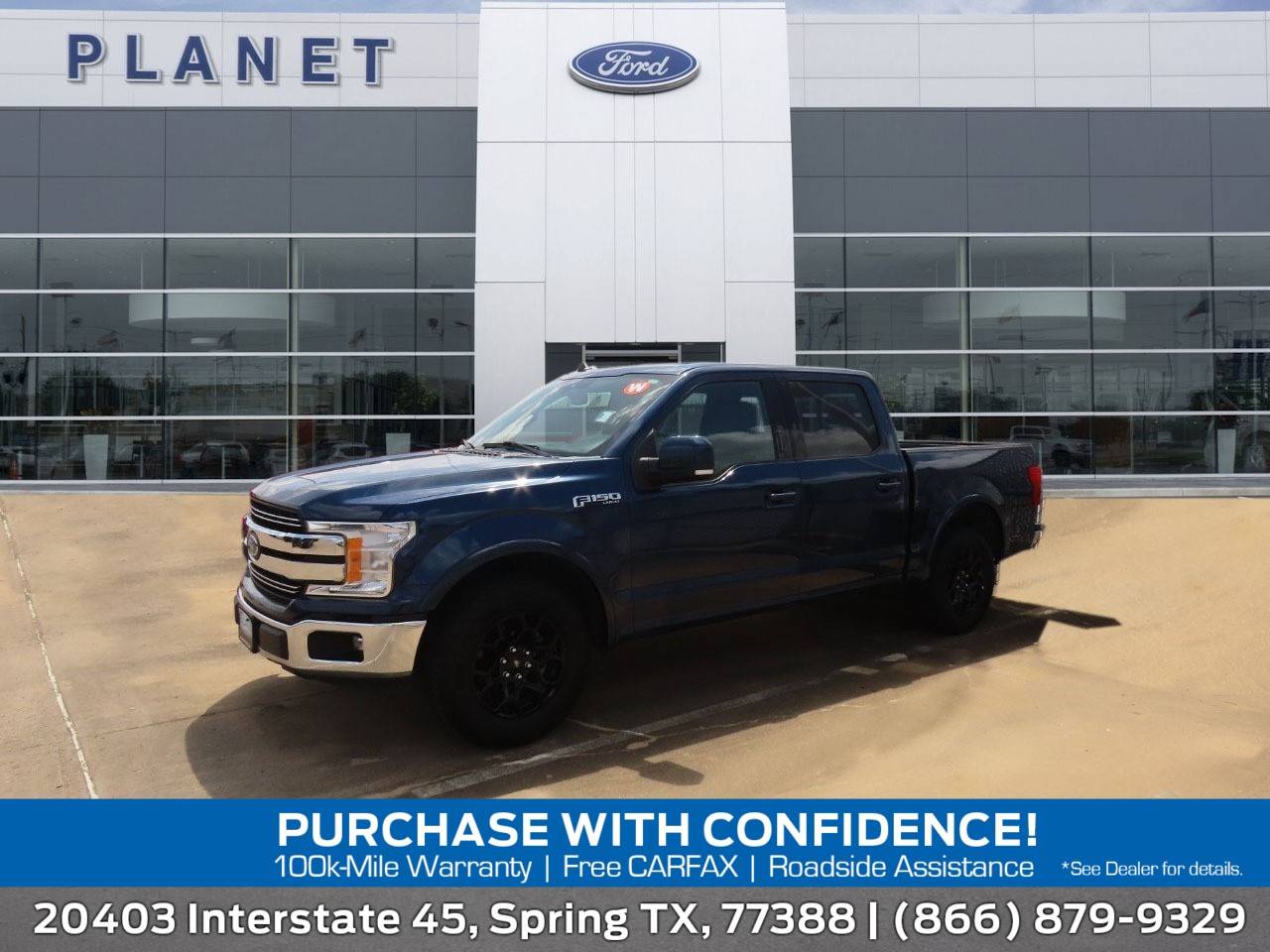 2020 Ford F-150 Lariat — Pickup Truck — 102,613 mi — Spring, TX