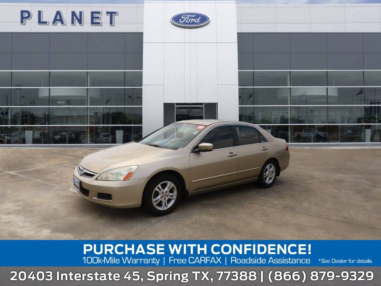 2006 Honda Accord EX — Sedan — 131,163 mi — Spring, TX