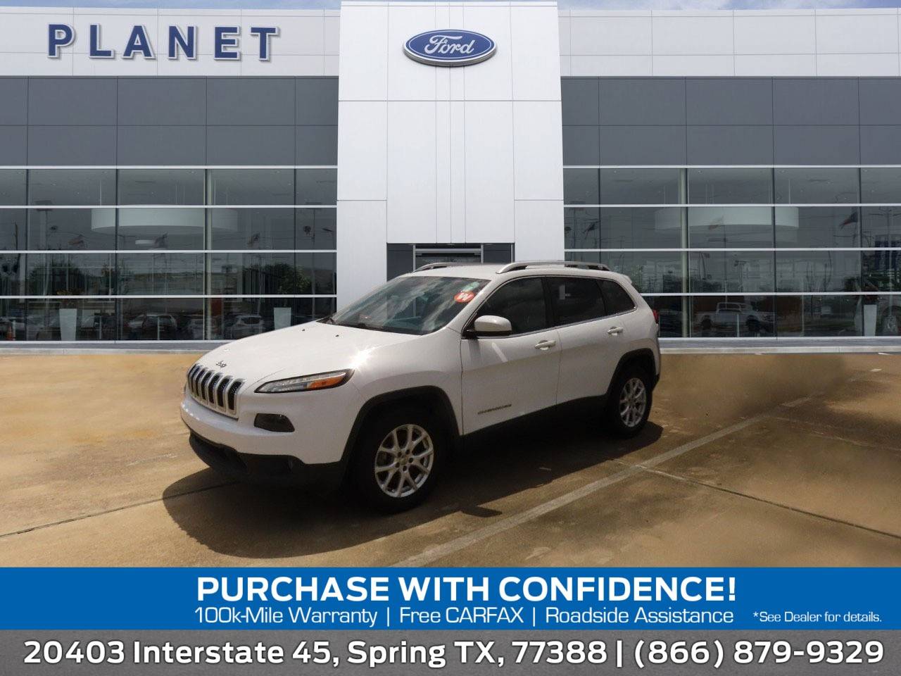 2017 Jeep Cherokee Latitude — SUV — 147,041 mi — Spring, TX