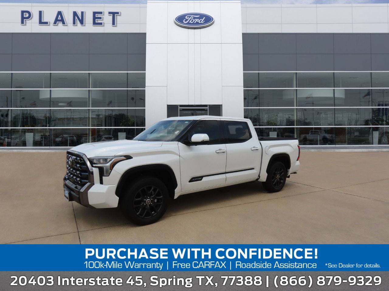 2022 Toyota Tundra Platinum — Pickup Truck — 35,583 mi — Spring, TX