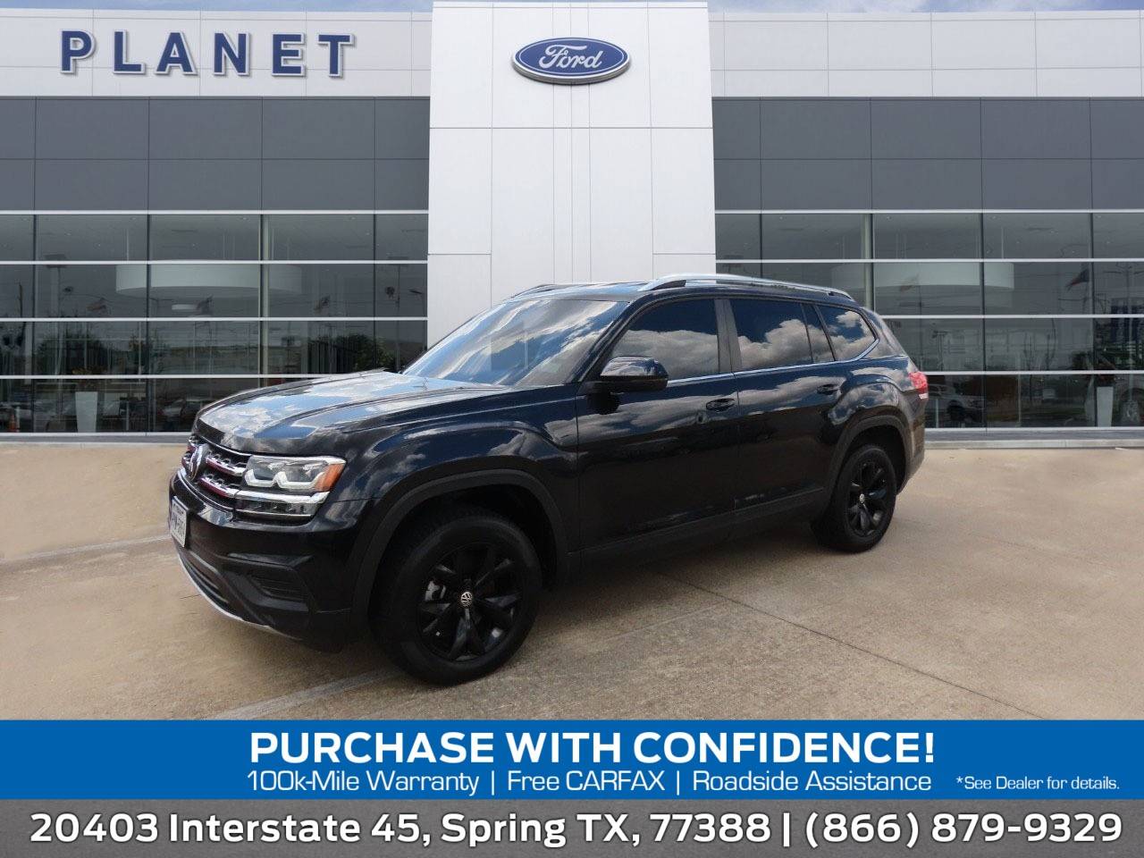 2018 Volkswagen Atlas S — SUV — 83,971 mi — Spring, TX