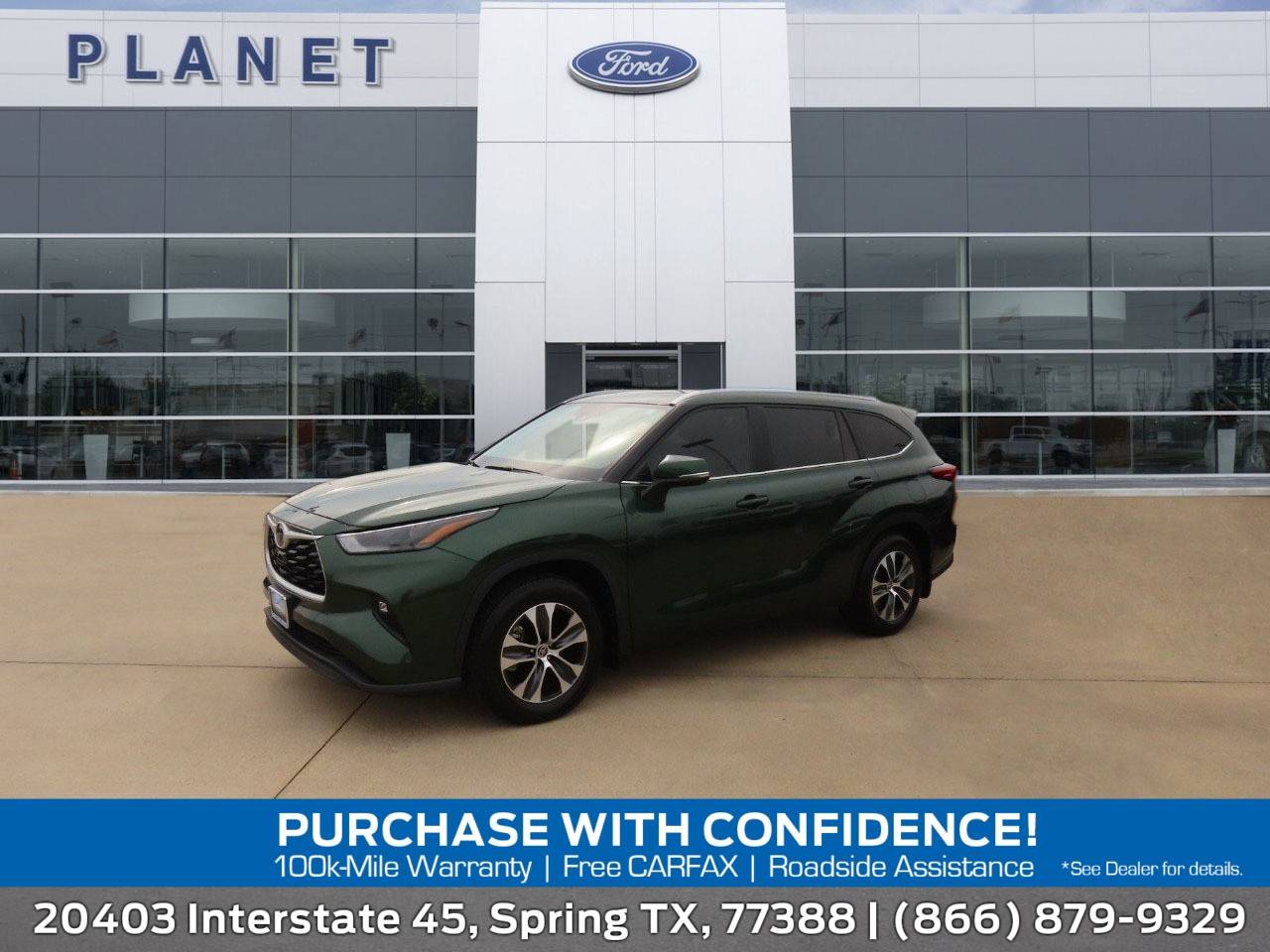 2023 Toyota Highlander XLE — SUV — 11,772 mi — Spring, TX