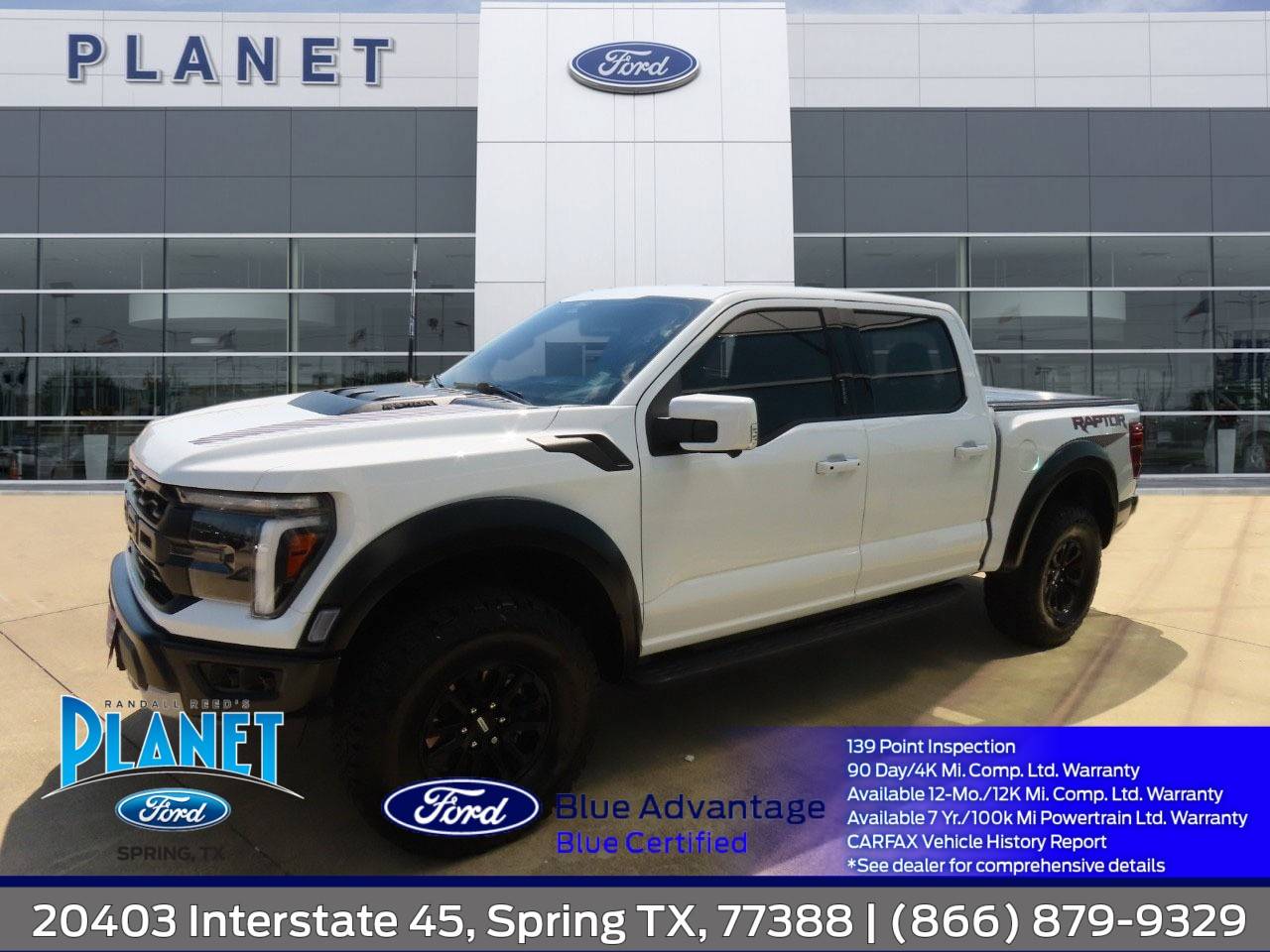 2024 Ford F-150 Raptor — Pickup Truck — 15,671 mi — Spring, TX