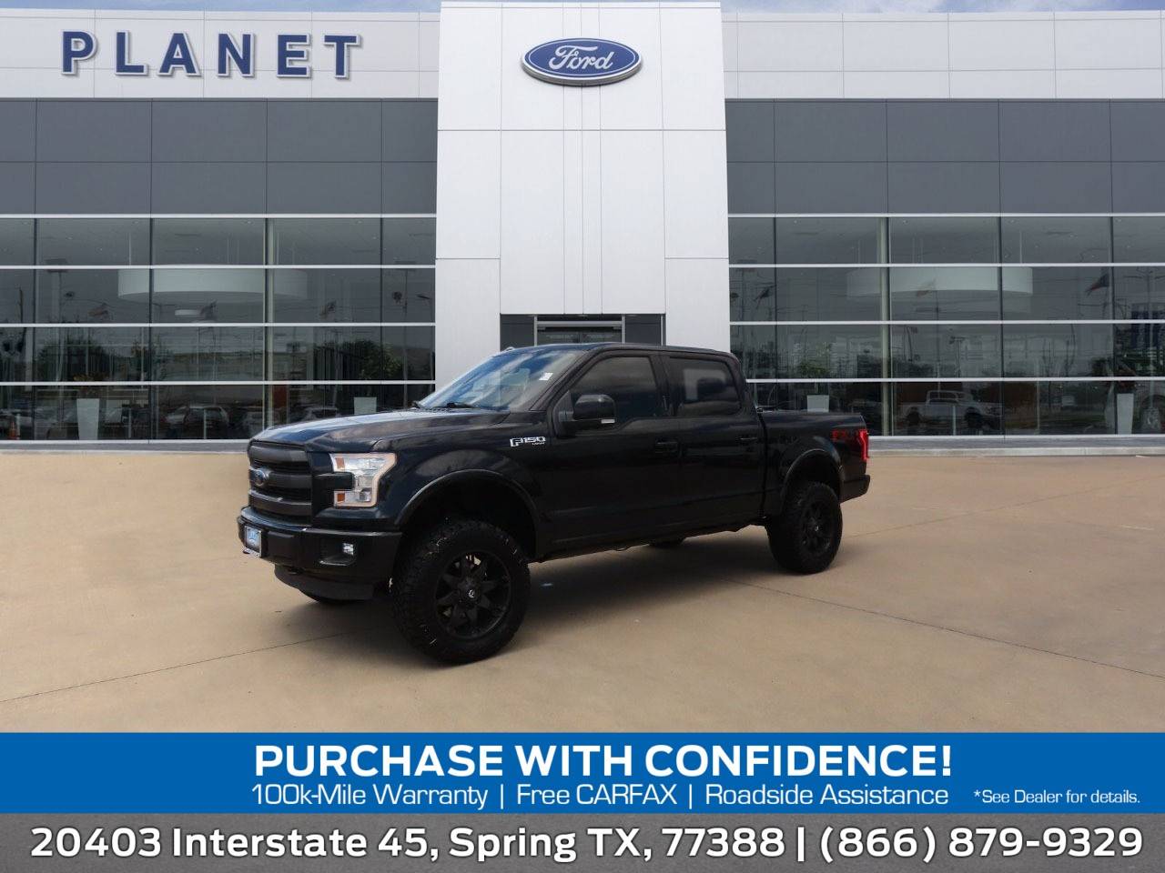2015 Ford F-150 Lariat — Pickup Truck — 126,076 mi — Spring, TX