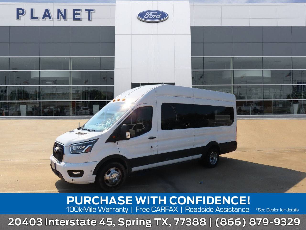 2024 Ford Transit Passenger Wagon T-350 HD XL — Passenger Van — 8,584 mi — Spring, TX