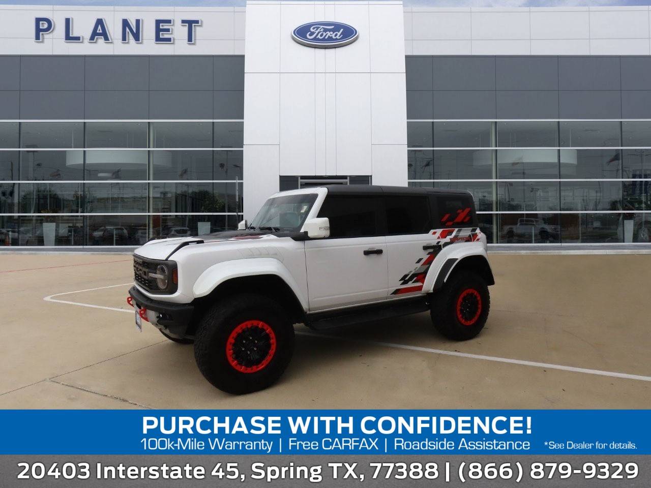 2024 Ford Bronco Raptor — SUV — 4,281 mi — Spring, TX