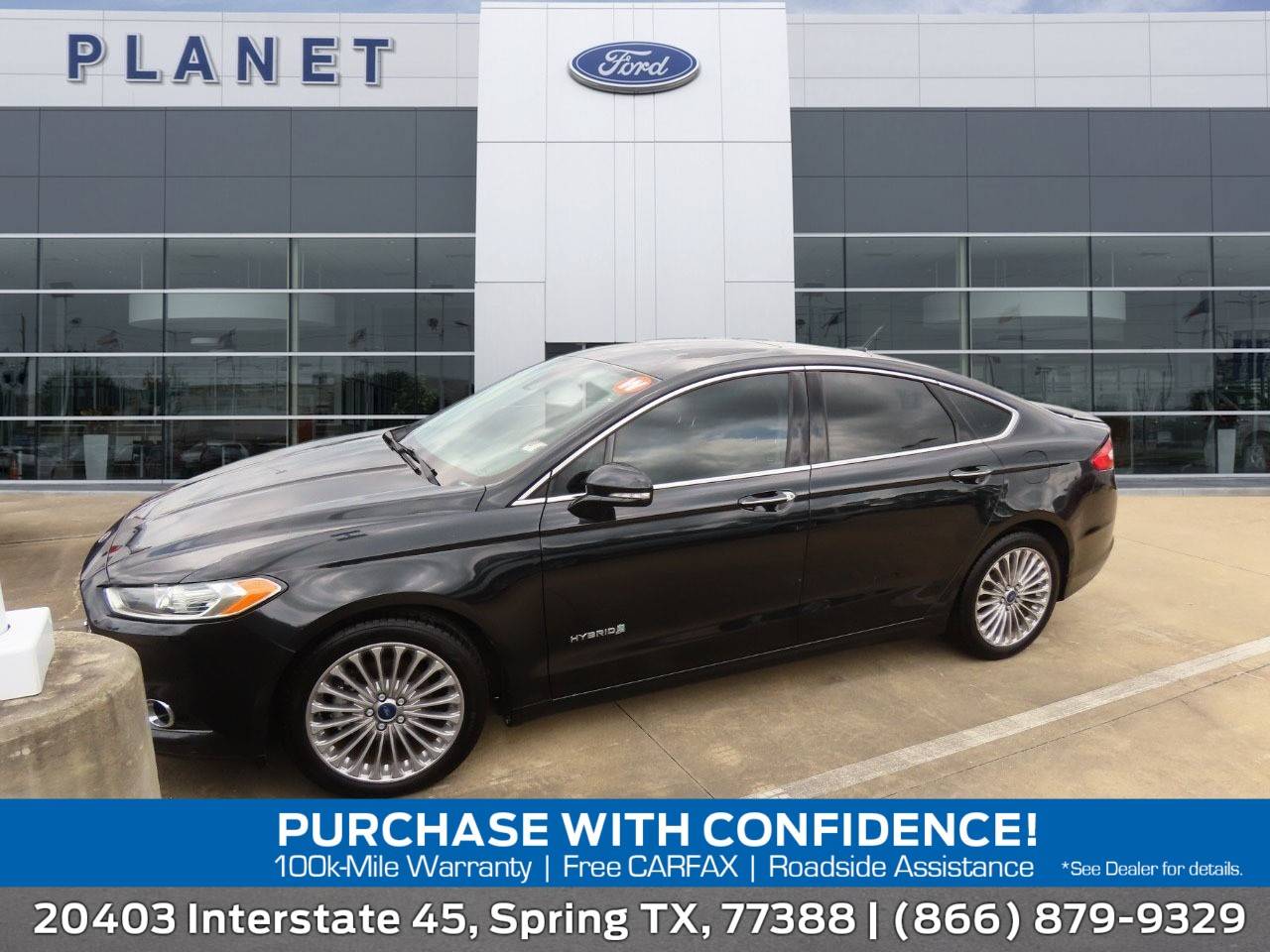 2014 Ford Fusion Hybrid Titanium — Sedan — 144,839 mi — Spring, TX