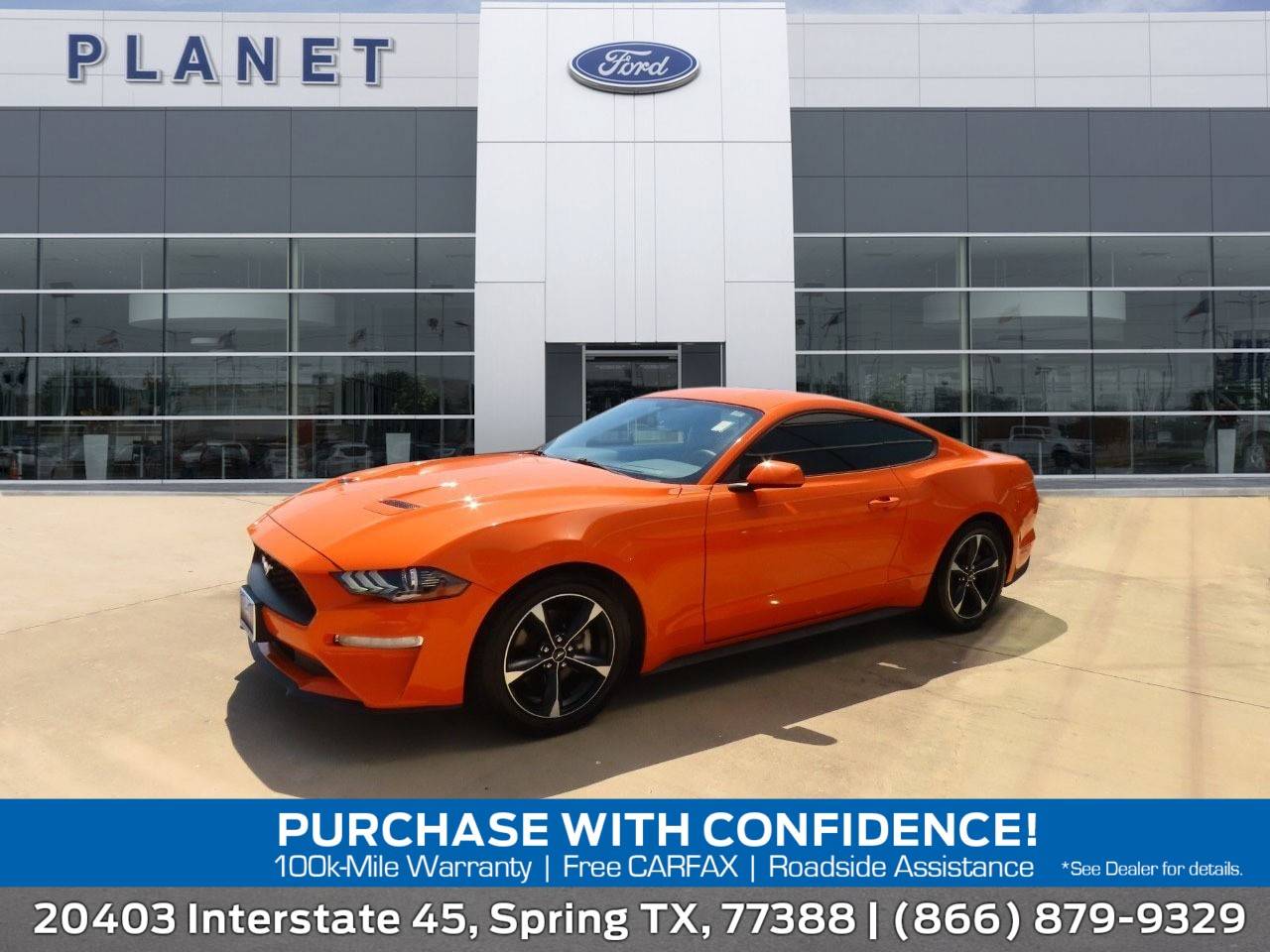 2020 Ford Mustang EcoBoost — Coupe — 58,062 mi — Spring, TX