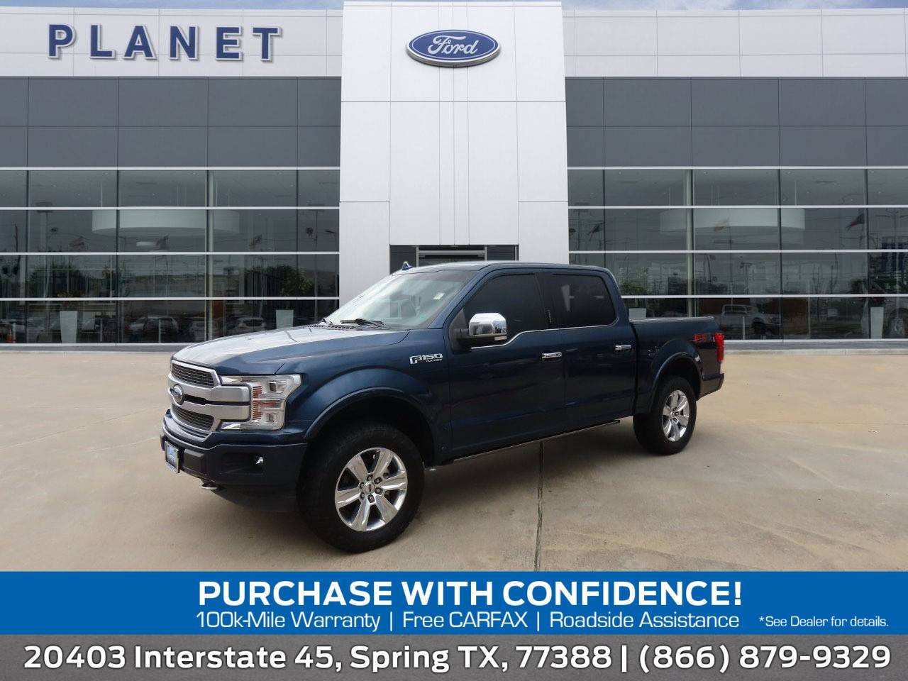 2018 Ford F-150 Platinum — Pickup Truck — 167,529 mi — Spring, TX
