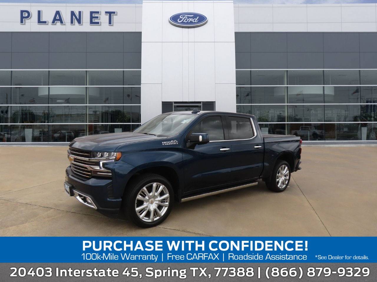 2021 Chevrolet Silverado 1500 High Country — Pickup Truck — 86,143 mi — Spring, TX