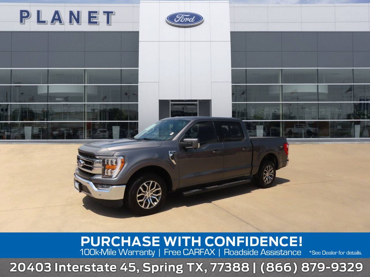 2021 Ford F-150 Lariat — Pickup Truck — 80,505 mi — Spring, TX