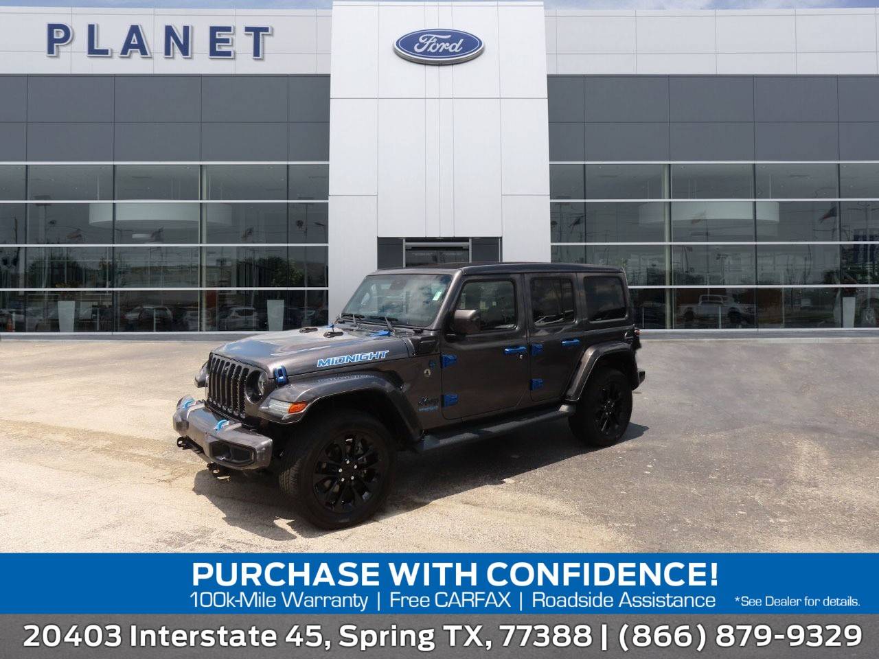 2021 Jeep Wrangler Sahara High Altitude 4xe — SUV — 34,794 mi — Spring, TX
