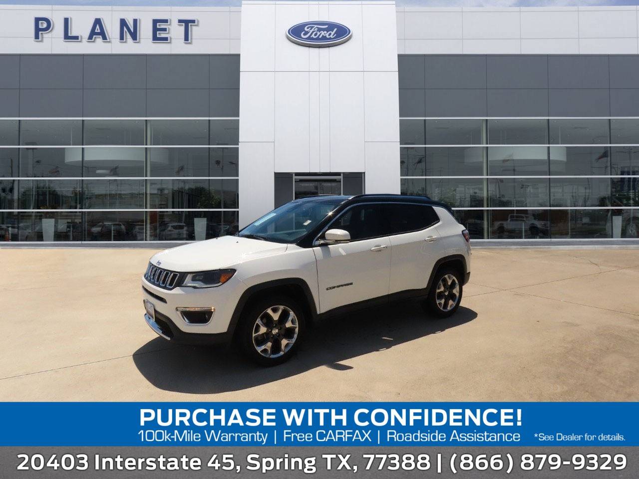 2018 Jeep Compass Limited — SUV — 73,171 mi — Spring, TX