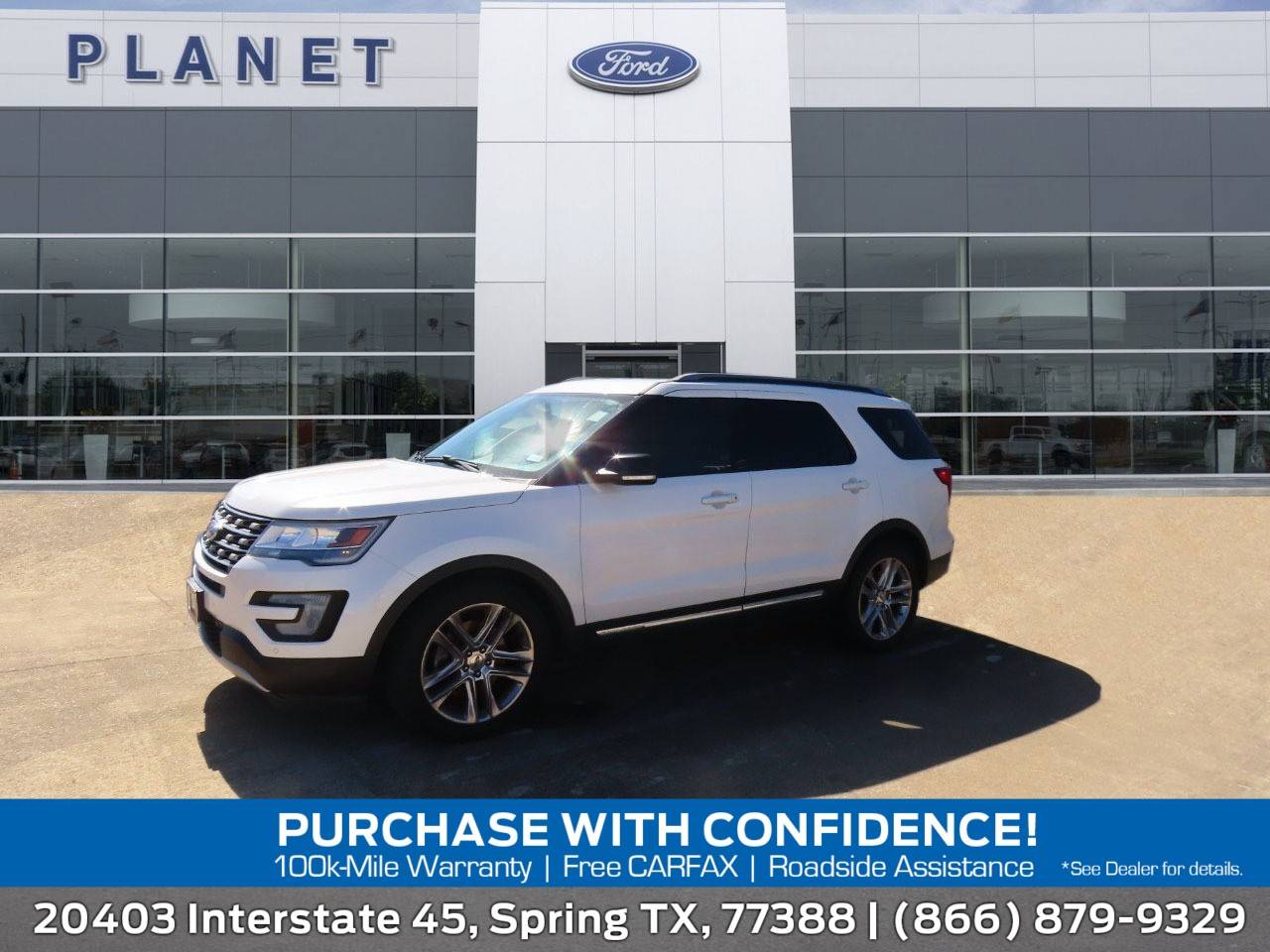 2017 Ford Explorer XLT — SUV — 96,600 mi — Spring, TX