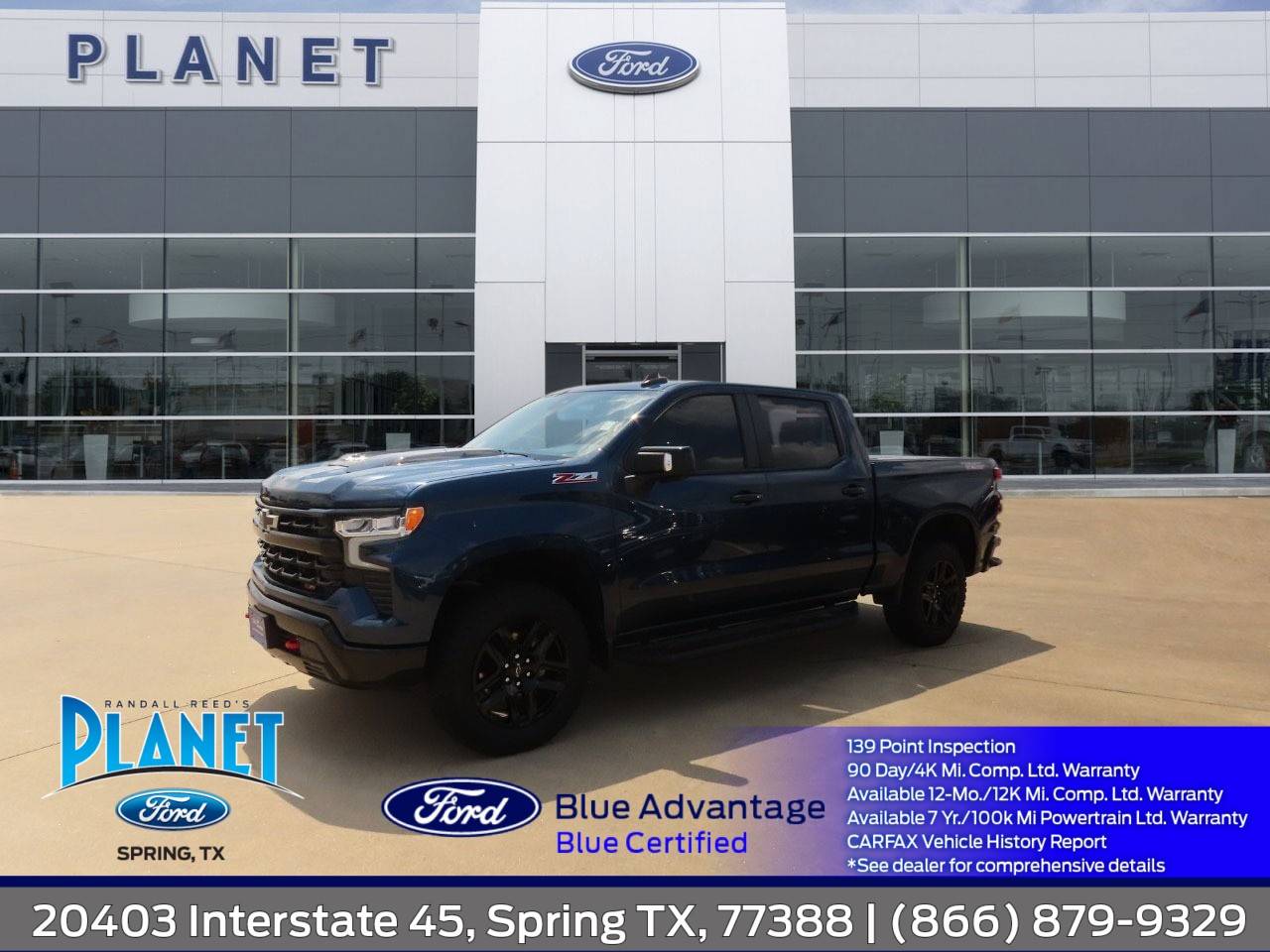 2022 Chevrolet Silverado 1500 LT Trail Boss — Pickup Truck — 76,167 mi — Spring, TX