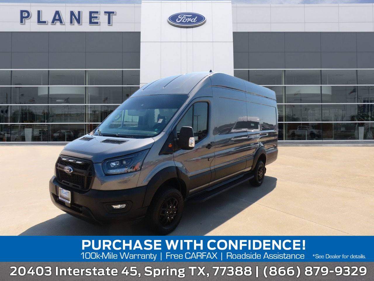 2023 Ford Transit Cargo Van T-350 — Cargo Van — 14,545 mi — Spring, TX