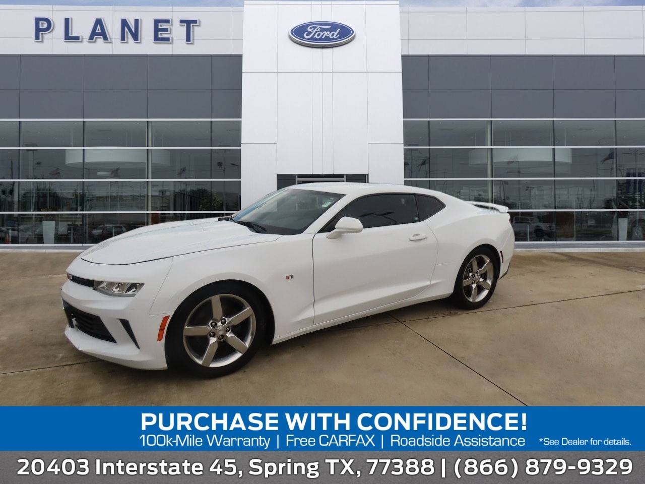 2018 Chevrolet Camaro 1LT — Coupe — 89,220 mi — Spring, TX