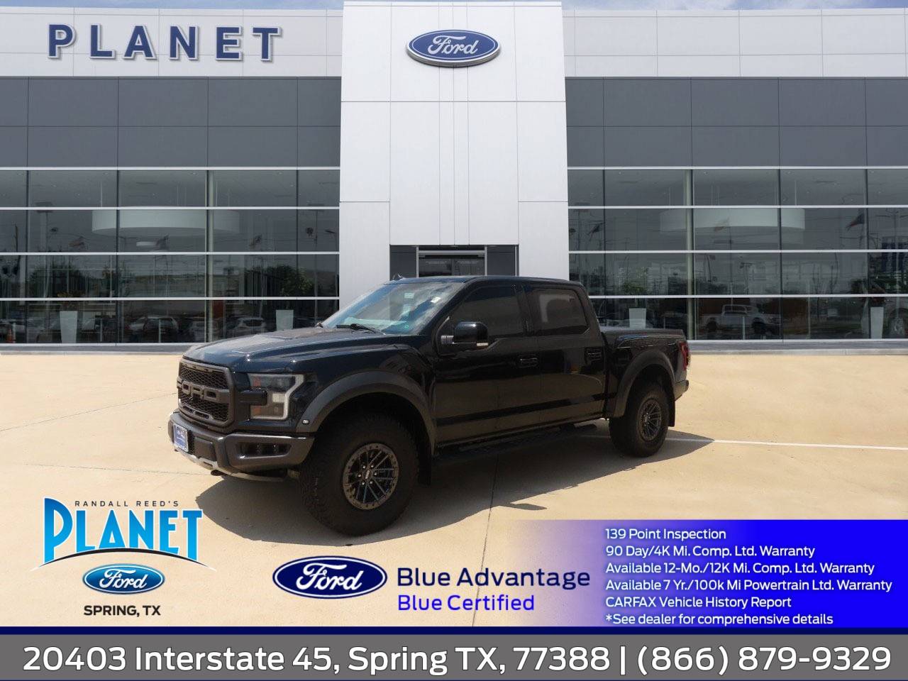 2019 Ford F-150 Raptor — Pickup Truck — 62,423 mi — Spring, TX