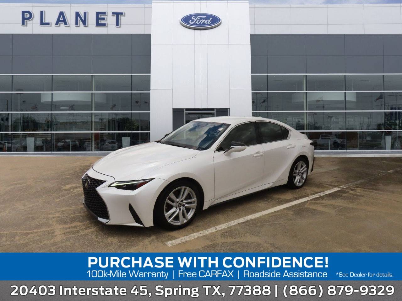 2021 Lexus IS IS 300 — Sedan — 47,356 mi — Spring, TX