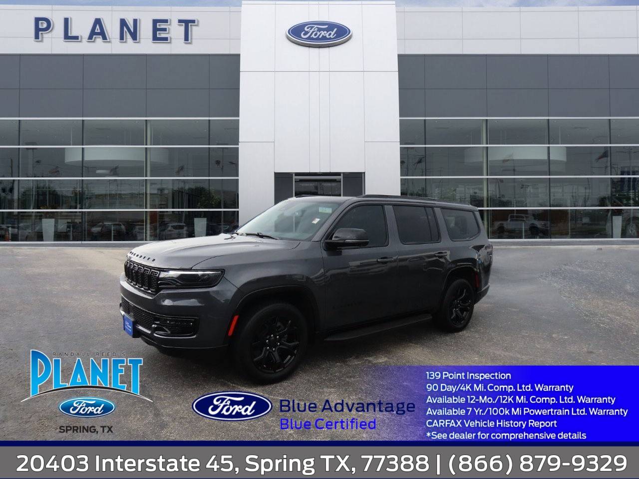 2024 Jeep Wagoneer Carbide — SUV — 9,432 mi — Spring, TX