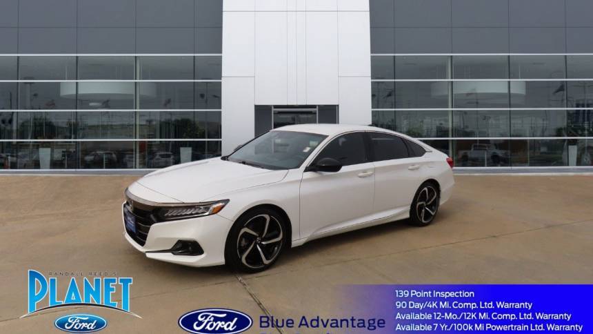 2021 Honda Accord Sport — Sedan — 52,813 mi — Spring, TX