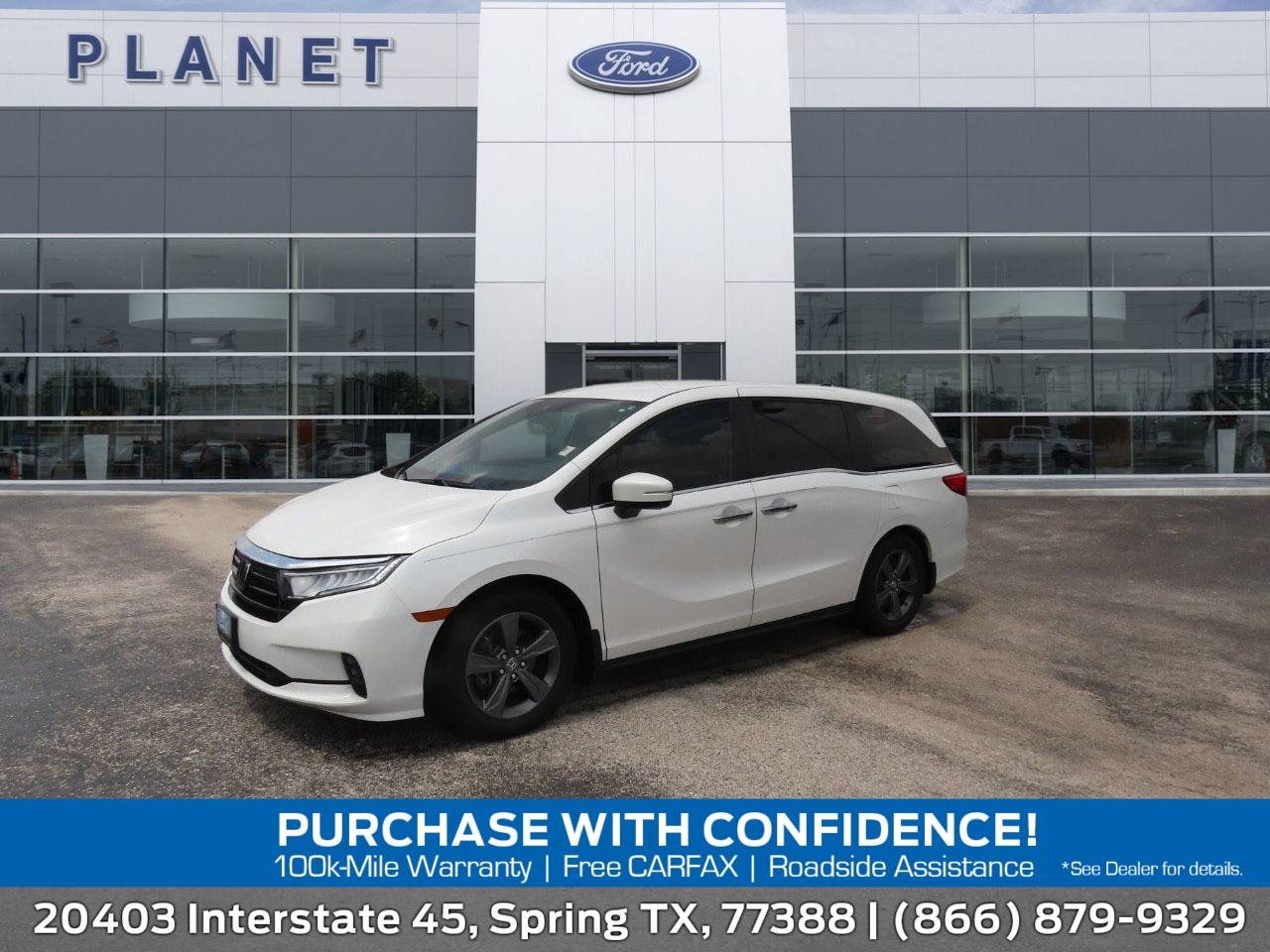 2021 Honda Odyssey EX — Minivan — 43,895 mi — Spring, TX