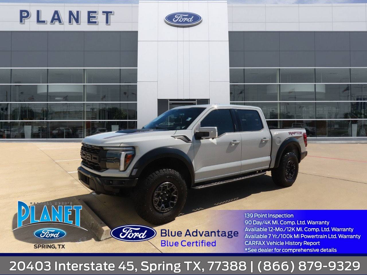 2024 Ford F-150 Raptor — Pickup Truck — 10,833 mi — Spring, TX