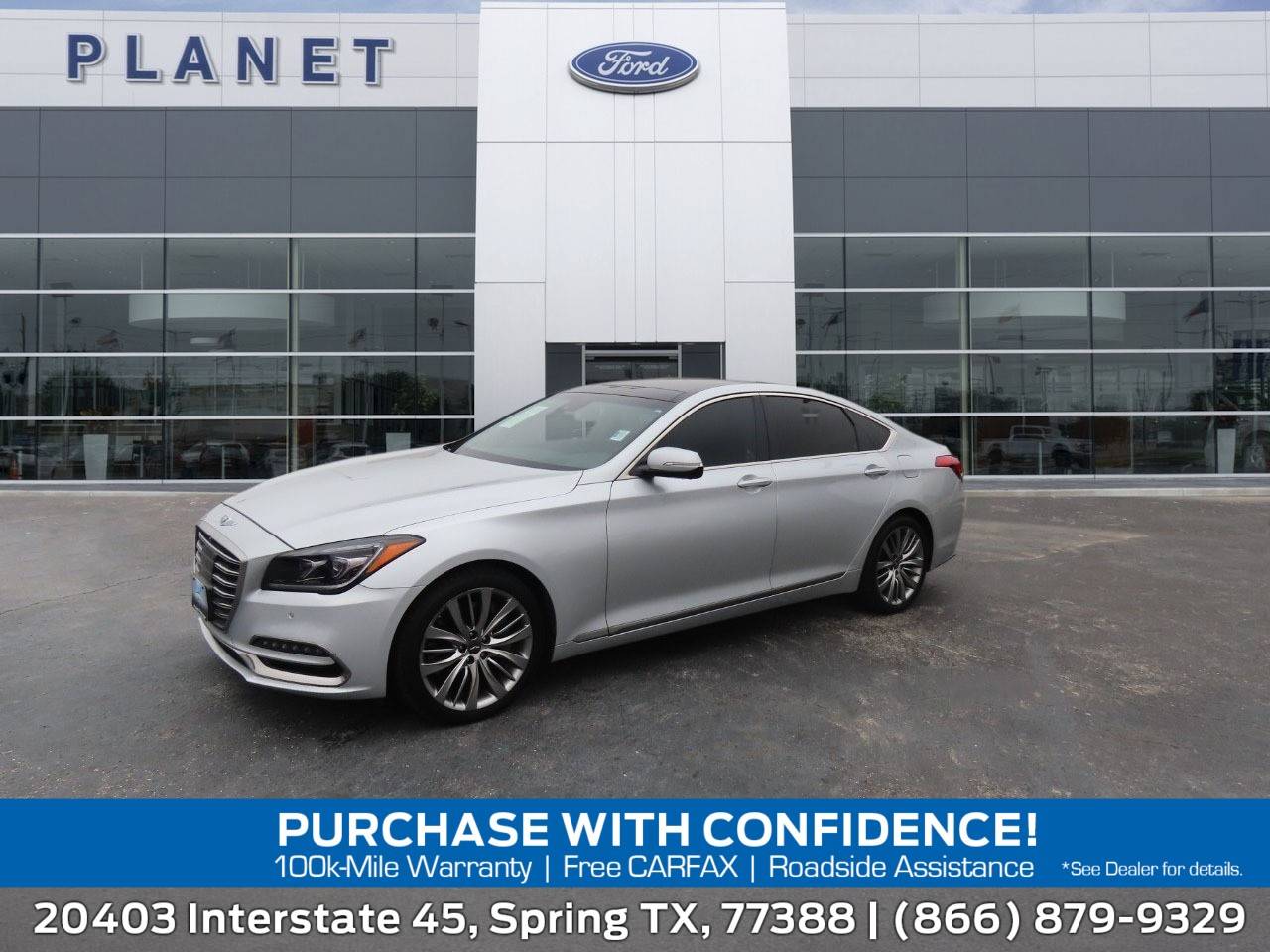 2018 Genesis G80 5.0L Ultimate — Sedan — 71,201 mi — Spring, TX