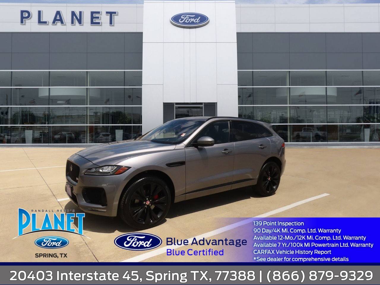 2020 Jaguar F-PACE S — SUV — 97,518 mi — Spring, TX